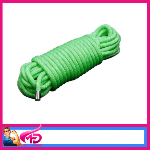 X Cite Bondage Rope Glow in the dark green 10 metres