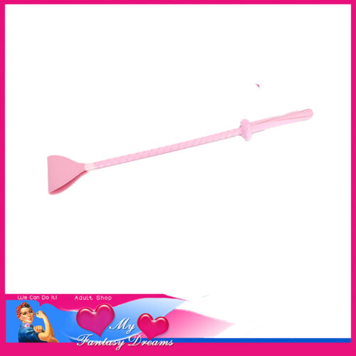 Berlin Baby | Rose Twisted Vegan Leather Crop Baby Pink 53cm B-CRO01PNK