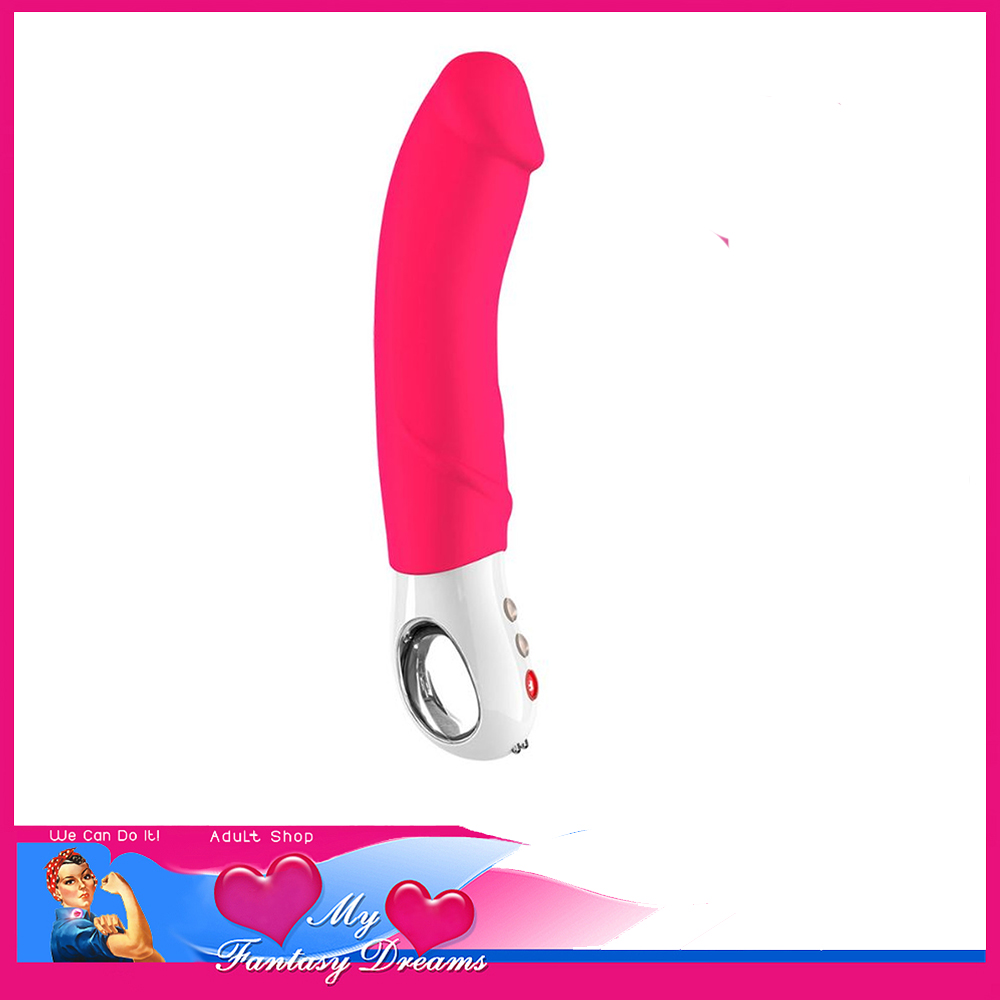 Fun Factory | Big Boss G5 Deluxe 23.5cm x 4.6cm Usb 12 Speeds Vibrator Silicone Hot Pink