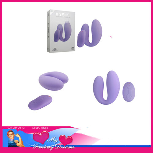 Aphrodisia | U Smile Usb Remote Control 10 Speed 7cm Insert Vibrator Silicone Purple