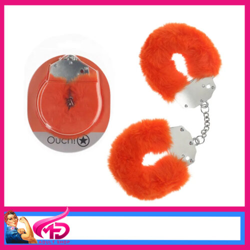 OUCH! Heavy-Duty Fluffy Cuffs - Orange