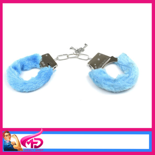 FLUFFY CUFF - blue
