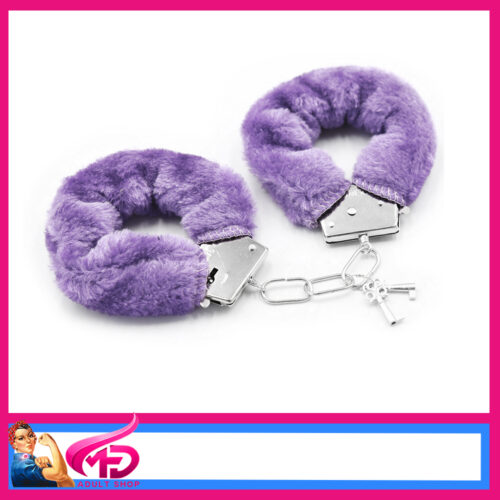 Furry Cuffs Purple