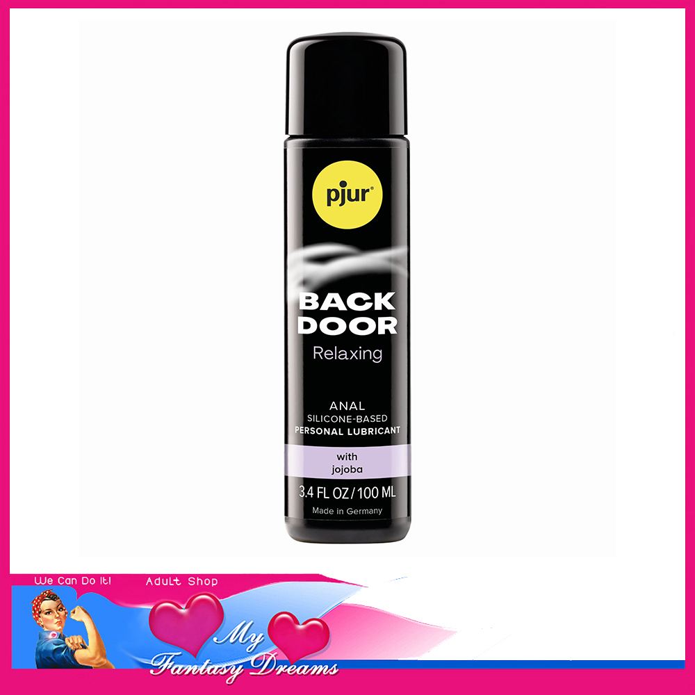 Pjur - Back Door Relaxing Anal Highly Concentrated Silicone Lubricant Glide 100ml Jojoba