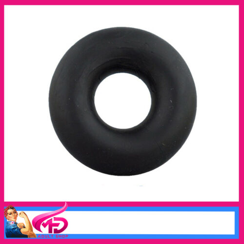 Stretchy Cock Ring | One Size 1cm Thick Ring Black Tone