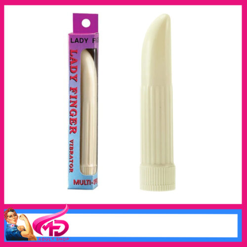 Lady Finger Vibrator | 4" Hard Battery Multi Speed Mild Vibrations