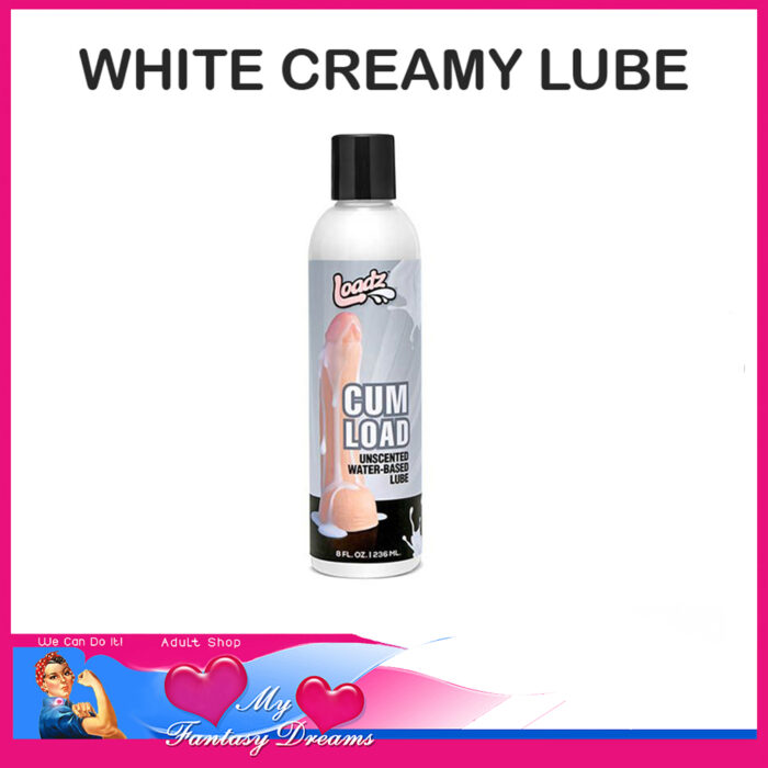cum loadz creamy white jizz lube