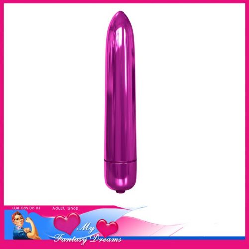 X-cite | 3.85" Long Bullet Push Button Vibrator 10 Speed Metallic Purple