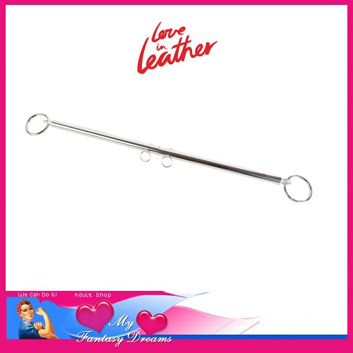 SHA018 Love In Leather | Metal Spreader Bar Lightweight Adjustable 58cm - 86cm