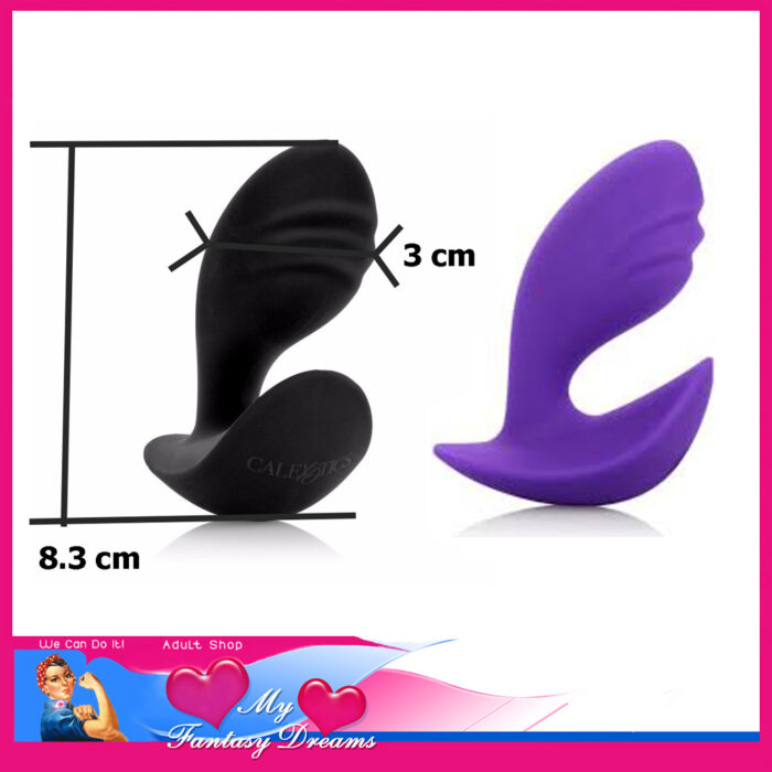 Booty Call | Petite Probe Pliable 3.5" Silicone Starter Sized Anal Plug Mini Black