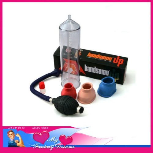 Handsome Up | Penis Enlarger Premium Latex Seal Bulb Pressure Pump Suits up To 7"