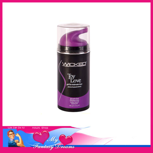 Wicked | Toy Love | Hypoallergenic Water Based Lubricant Thicker Gel 100ml