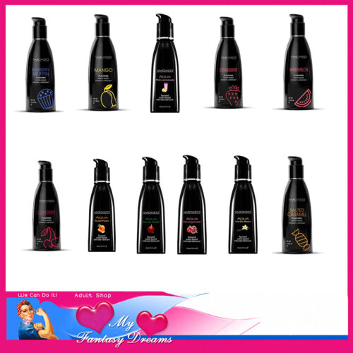 Wicked - Water Based Fruity And Gourmand blueberry muffin Lubricant 60ml