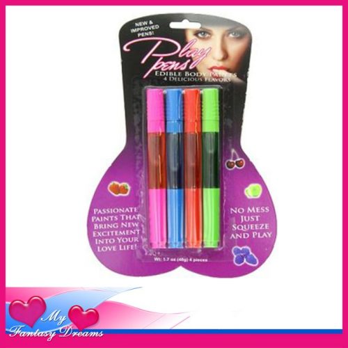 Play Pens Edible Fruit Flavoured Body Paints