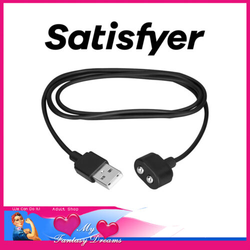 Authentic Satisfyer Black Charge Replacement Cable