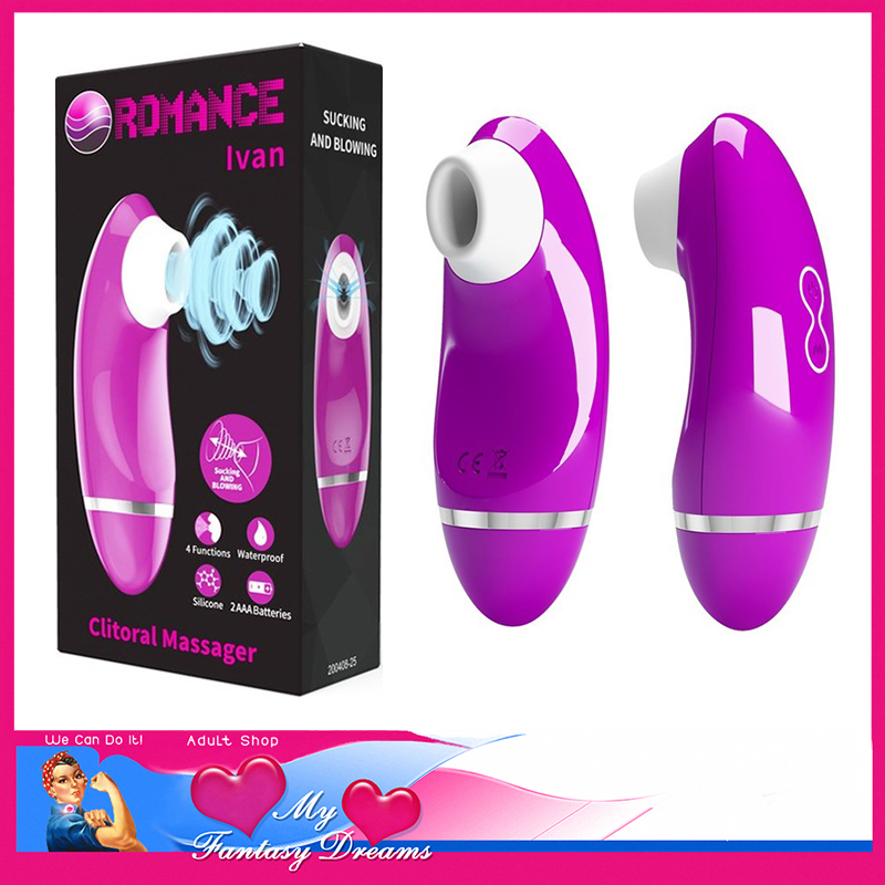 Pretty Love | Ivan Clitoris Airwave 12.8cm Suction Battery Operated 4 Speeds