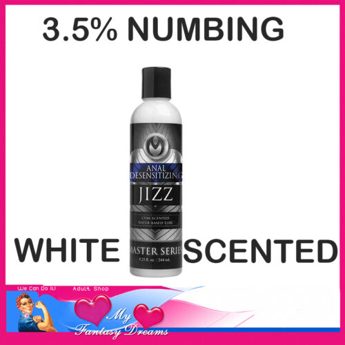 Master Series - Jizz Anal Desensitizing Cum Scented 244ml Lubricant