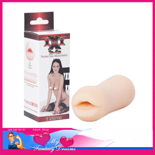 Xxx To Go | Estelle Pocket Sized Masturbator Mini 4" Tpe Tight Stretchy Mouth
