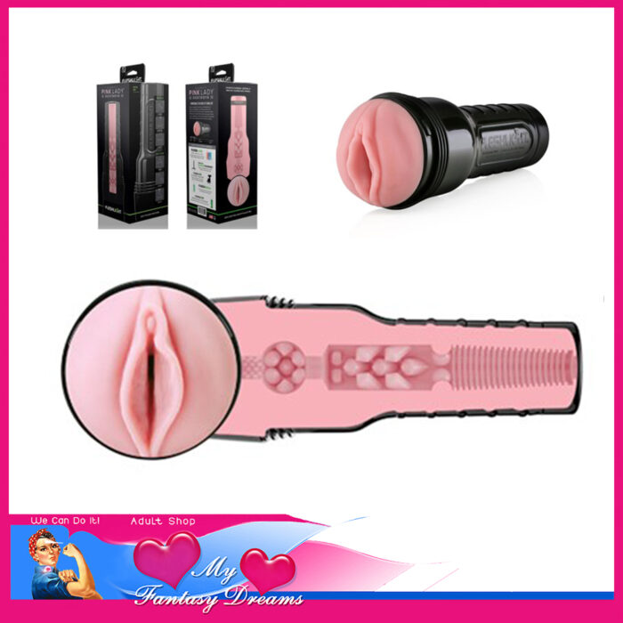 Fleshlight - Pink Lady Masturbator - Destroya Texture Suits Up To 9" Cock