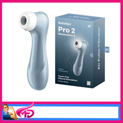 Satisfyer Pro 2 | Air Wave Clitoris Suction Toy Usb 11 Speeds Blue