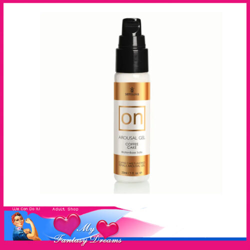 On - Arousal Gel Coffee Cake Tingling Buzz Clitoris Concentrated Gel 29ml Pump