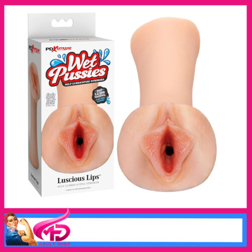 Pdx Extreme | Wet Pussies Luscious Lips Use Water As Lube Masturbator Tpe Suits 5" Beige