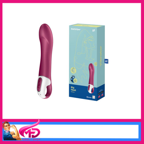 Satisfyer | Big Heat 8.5" Heating Usb 12 Speeds Girthy Vibrator Unisex