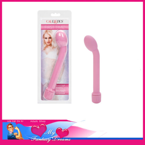 Calexotics First Time® G-Spot Tulip Multi Speed Battery Hard Feel 8" Tall G Spot Pu Coated - Pink