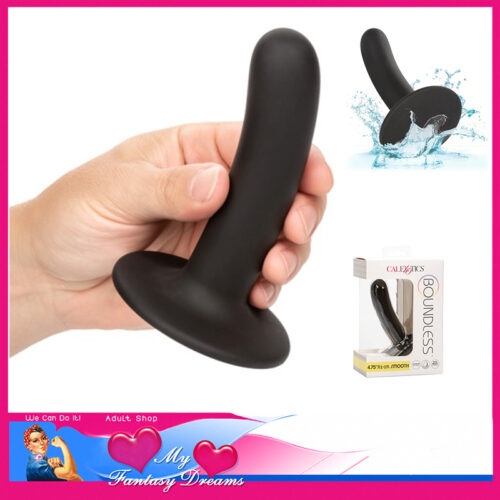 Calexotics Boundless | 4.5" Slim Pegging Silicone Smooth Anal Plug Strap On Dongs