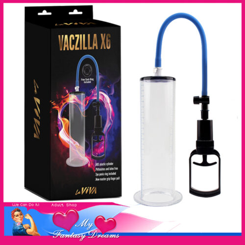 Laviva | Vaczilla X6 Penis Pump Easy To Use With Silicone Tubing 7.9"