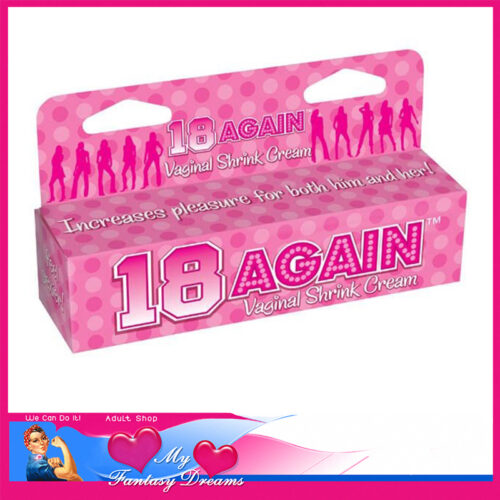18 Again - Vaginal Shrink Cream 44ml Vulva Swelling Action Astringent Concentrate