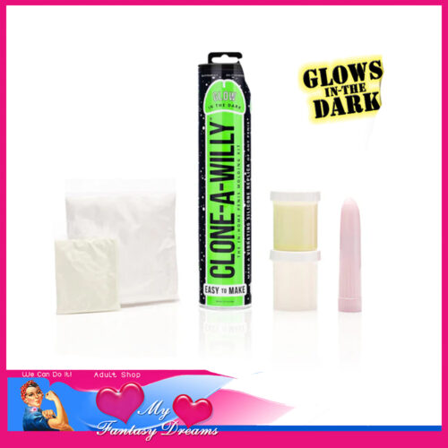 clone a willy glow in the dark green