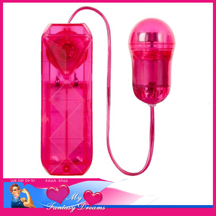 Volar | Vibrator 2" Bullet Multi Speed Corded Battery Hard Abs Plastic | Red