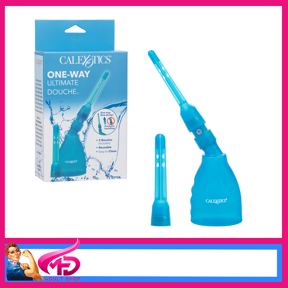 ONE WAY Ultimate Douche | 2 Nozzle Re-Usable 4" Insert Blue