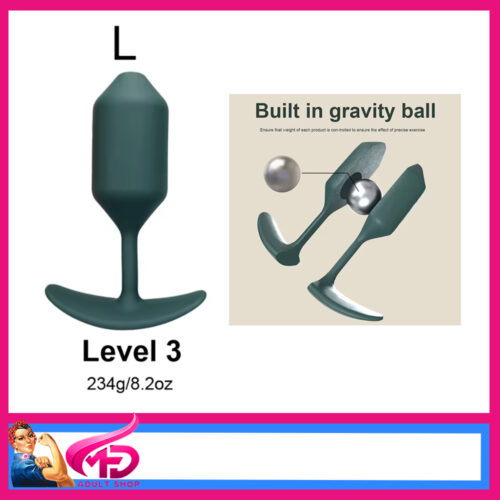 X Cite | Long Neck Extreme Heavy Weighted 11cm Insert Walk Around Anal Plug