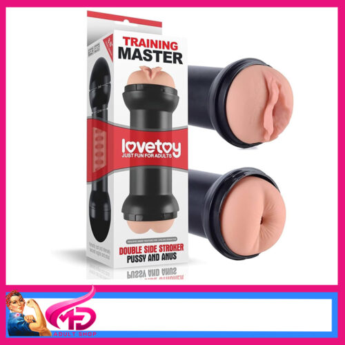 Lovetoy | Training Master Suits 6" Masturbator Pussy & Ass Double Sided Stroker