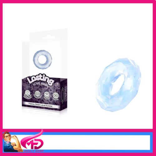 Lasting | Love Ring Stretchy Liquid Silicone Penis ring suits Up to 1.25" Cock Clear