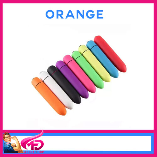 X-Cite | Vibrator Clitoris Hard Bullet 9.3cm 10 Speeds Battery Orange