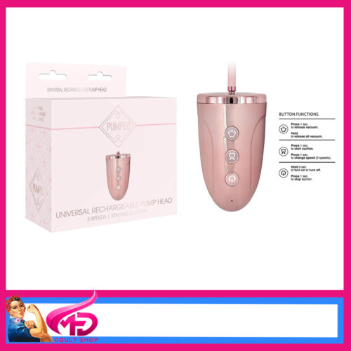 Pumped | Universal Rechargeable Pump Head 3 Speeds All Pumped Hoses