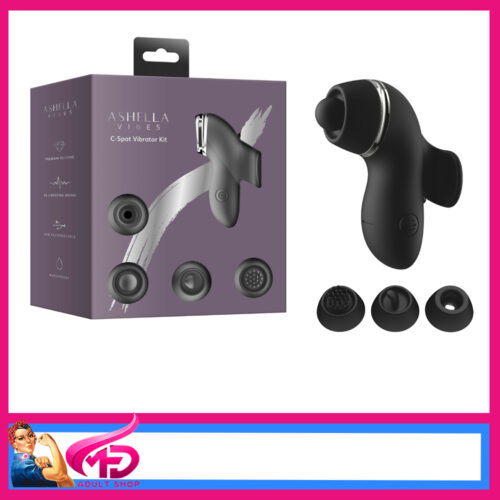 Ashella Vibes | C Spot 7 Vibrator Clitoris Exploration Waterproof Interchange Kit