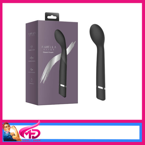 Ashella Vibes | Classic G Spot 10 Speeds Usb 6" Insert Waterproof Black