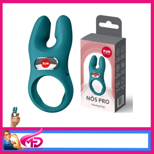 Fun factory | Nos Pro Vibrating Cock Ring Rabbit Ears Clitoris 2 Motors