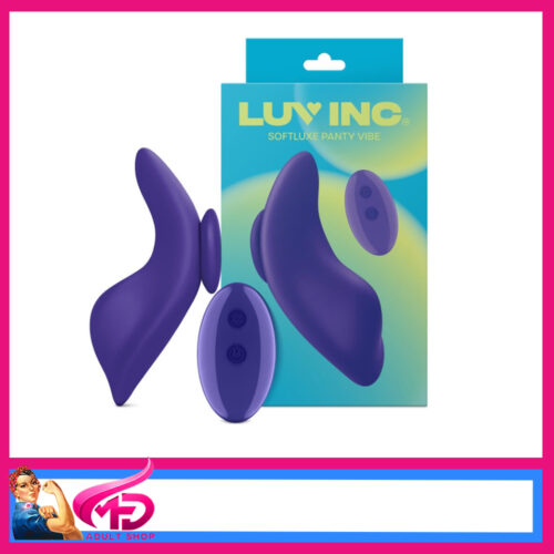Luv Inc | Soft Luxe 4.3" Vibrator Panty 10 Speeds With Remote Control