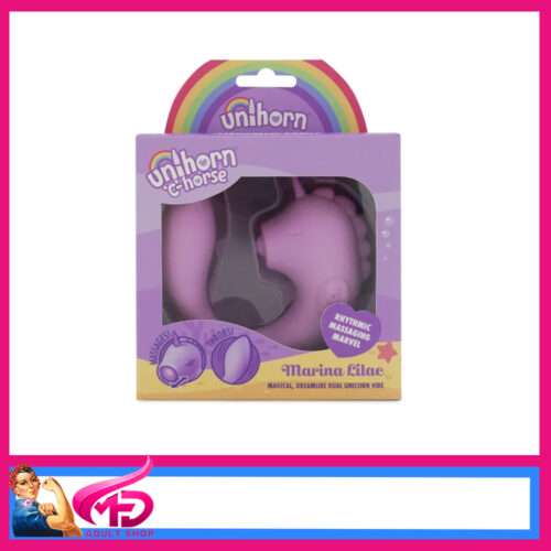 Lilac USB Rechargeable Dual Unicorn Vibrator