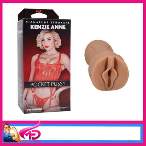 Pocket Pussy | Kenzie Anne Ultraskyn Tight 6" Masturbator Pussy Beige