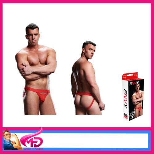 Envy Low Rise Jock Red 36"-40" red