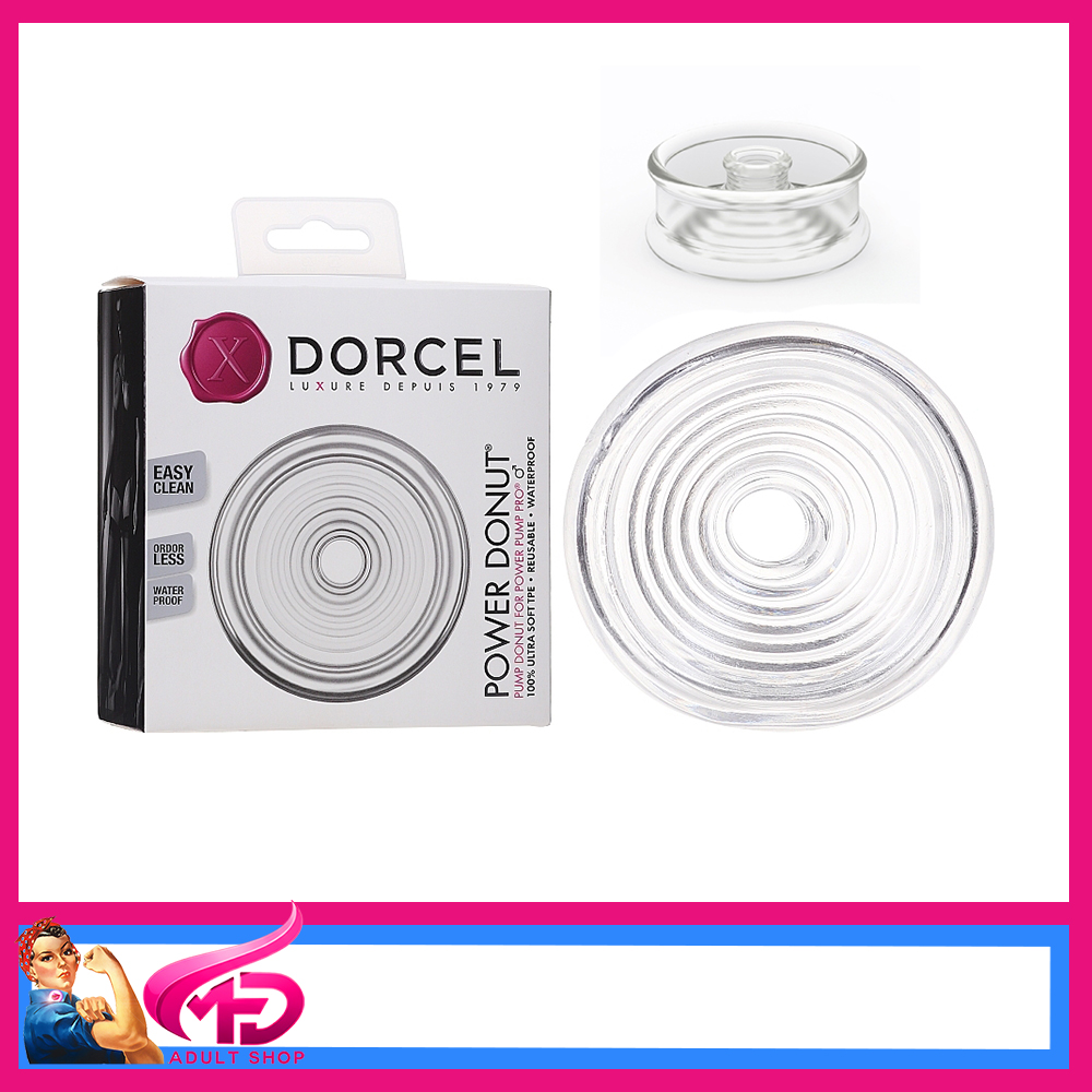 Dorcel | Replacement Vacuum Sleeve Donut for Power Pump Tpe Stretchy Clear