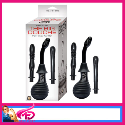 The Big Douche Cleanser 3 Kit Overall Length: 10.5"Attachment Length: 5.75"