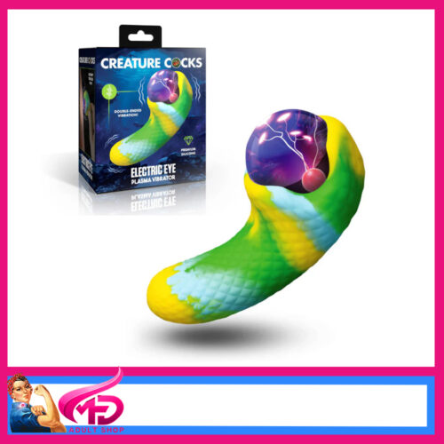 Creature Cocks | Electric Eye Plasma 10 Speed Usb 2 Motors 5.2" Vibrator