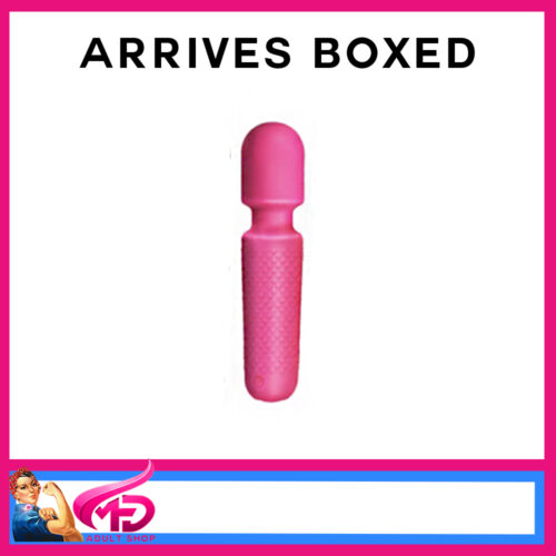 Akposh | Mini Wand 11.8cm Multi Level Pulsator Clit Massage Usb Wand Pink